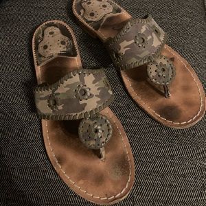 Jack Rodgers Camo Sandals